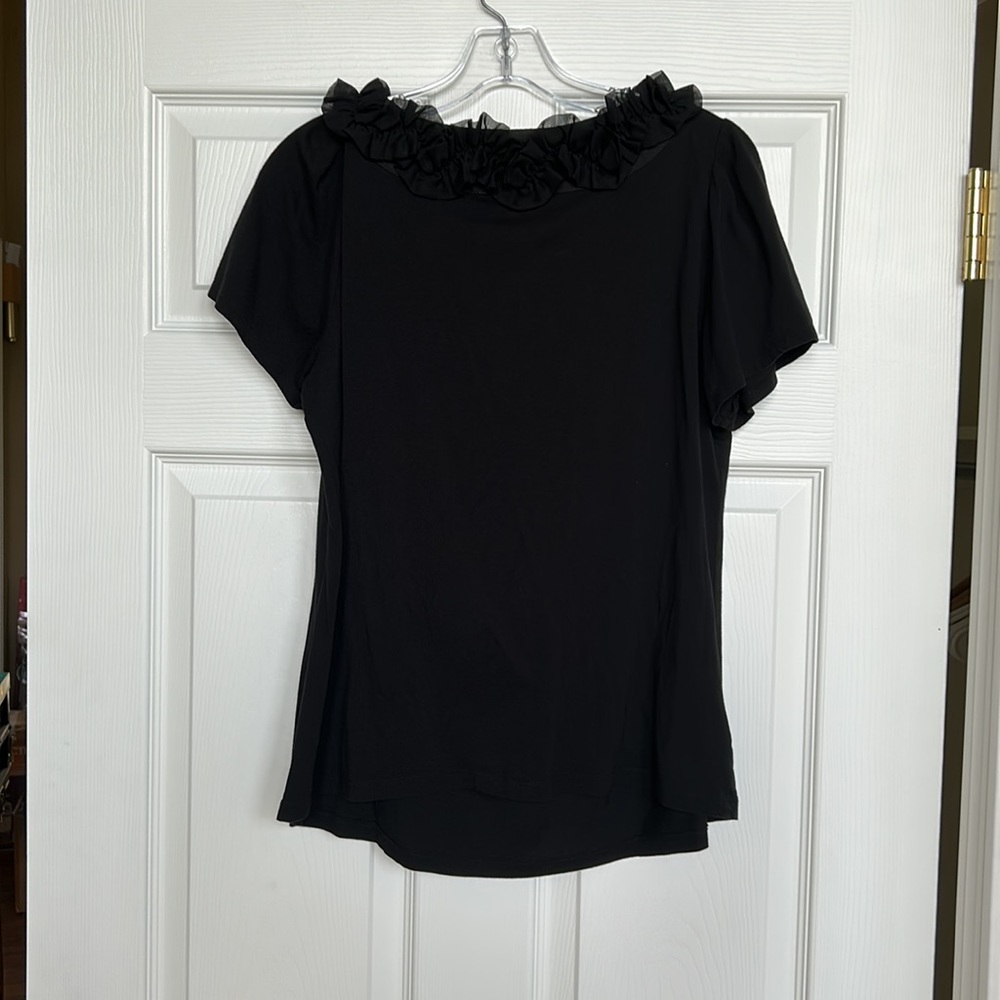 Loft ruffled top - Picture 3 of 3